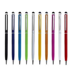 AURORA Slimline Metal Twist-Action Stylus Pen