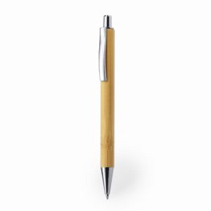 SIENNA Bamboo Push-Action Ball Pen
