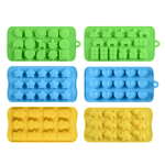 Sillicone Ice Tray with Custom Moulds