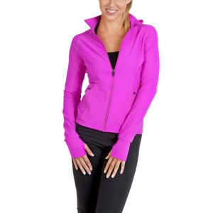 Womens AVA Nylon/Spandex Jacket