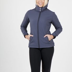 Womens Soft Shell HOODED Jacket - TEMPEST Range