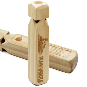 Wooden Train Whistle