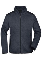 Mens Knitted Fleece Jacket