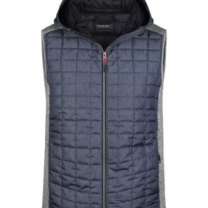 Mens Knitted Hybrid Vest