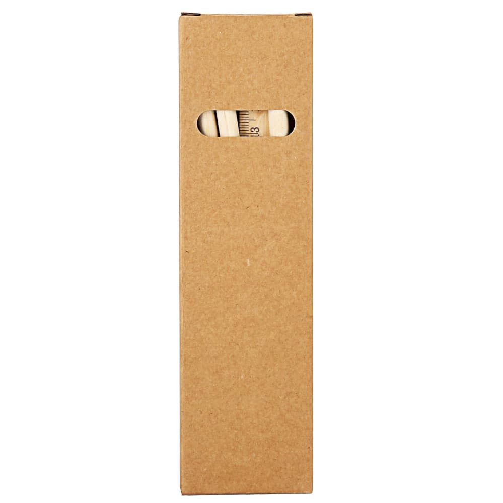 A box containing multiple grey-lead pencils is visible, with a peek-through opening showing part of the pencils inside. Ursa pencil set - Image 1