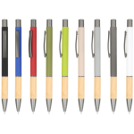 Glacier bamboo aluminum pen