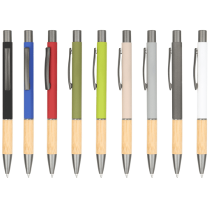 Glacier bamboo aluminum pen