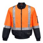 Huski Hi-Vis Winter Bomber Jacket