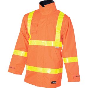 Huski Hi-Vis Roads 2-in-1 Rain Jacket