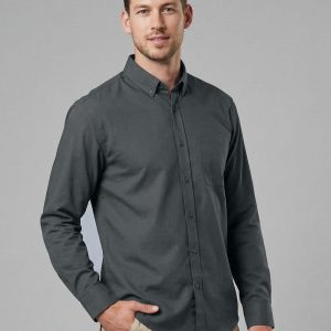Men's Smart Casual Cotton Blend L/S Shirt
