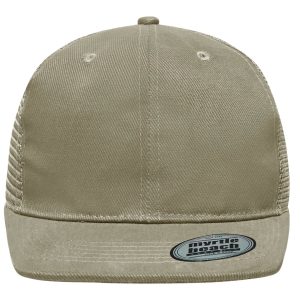 6 Panel Flat Peak Cap