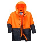 Kimberley Hi-Vis Contrast Class D Rain Traffic Jacket