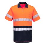 Hi-Vis Contrast Polo Shirt S/S