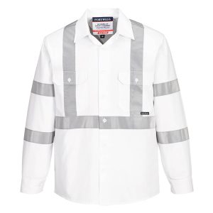 Hi-Vis X Back Class N Shirt L/S