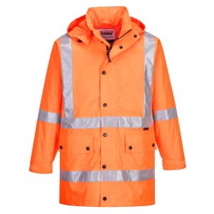 Max Hi-Vis X Back Rain Traffic Jacket