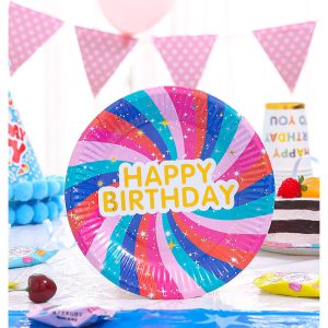 7" Round Paper Plates