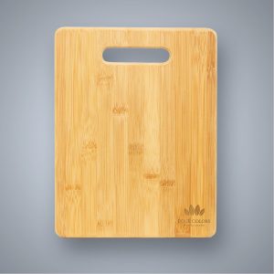 Bamboo Cutting Board with Handle Cutout Large