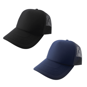 Half Mesh Nylon Foam Trucker Cap
