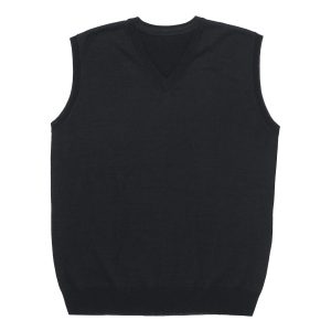 Merino Fully Fashioned Vest - Mens