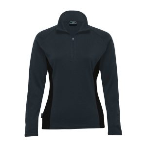 Merino Contrast Insert Pullover – Womens