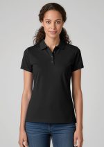 Womens Action Short Sleeve Polo