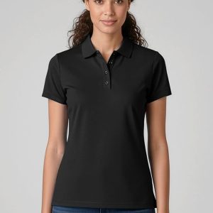 Womens Action Short Sleeve Polo