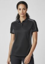 Unisex Grid Short Sleeve Polo