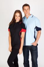Women's Contrast Polycotton Polo
