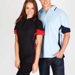 Women's Contrast Polycotton Polo
