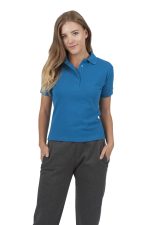 Women's Cotton Pigment Dyed Polo