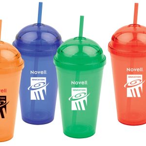 Plastic Cups With Domed Cap