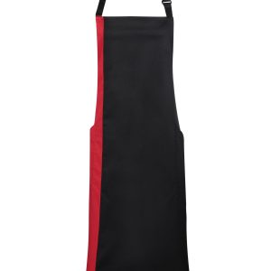 Contrast Bib Apron