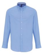 Cotton-Rich Oxford Stripes Shirt