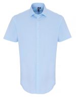 Stretch Fit Cotton Poplin S-S Shirt
