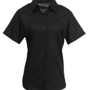 Womens Signature Oxford S-S Shirt