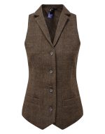Womens Herringbone Waistcoat