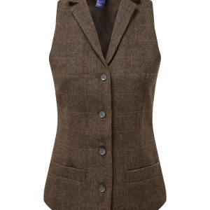 Womens Herringbone Waistcoat