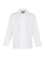 Studded Front L-S Chef's Jacket