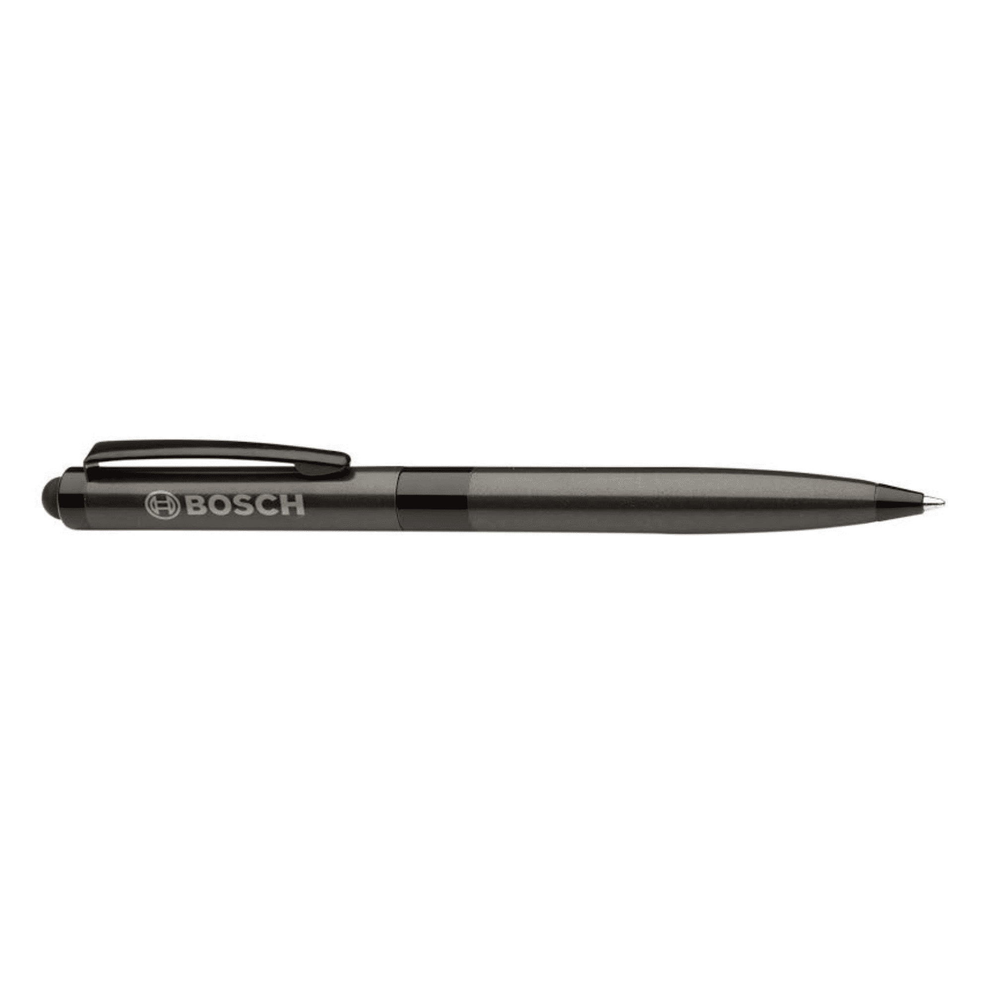 A stylus pen in black with a sleek design and a logo on the side. Negan - Image 1
