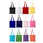 Boston Long Handle Coloured Calico Bag