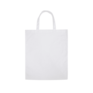 Large Calico Bag White