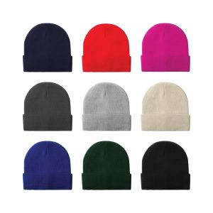 Acrylic Rollup Beanie Hat