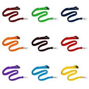 Bootlace Lanyard 12mm Wide With Swivel Clip
