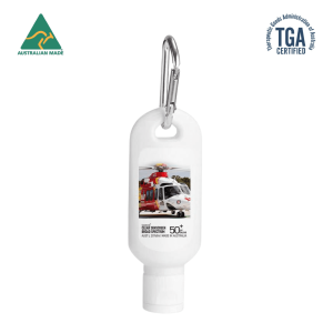 60Ml Spf50 Sunscreen Lotion With Carabiner