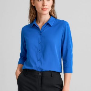 Womens Dahlia 3/4 Sleeve Blouse
