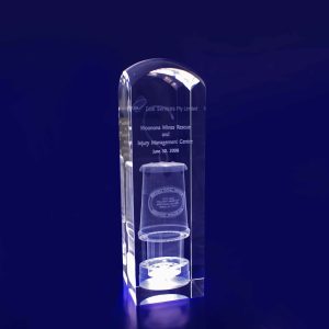 3D Crystal Dome Top Tower (240mm)