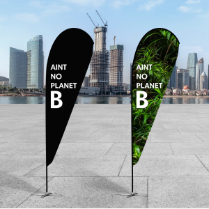 rPET Teardrop Banner - Large