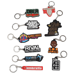 Moulded PVC Custom Keyring