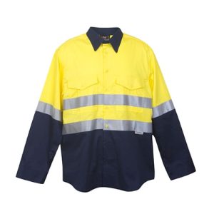 100% Combed Cotton Drill Long Sleeve Shirt - 3M