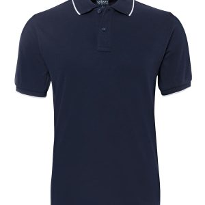 C of C Contrast Face Polo